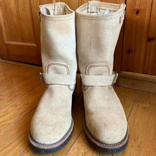 レッドウィング(REDWING)のレッドウィング　スウェード エンジニアブーツ　8268(ブーツ)