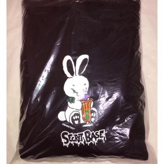 HONESTBOY SECRET BASE  Rabbit Hoodie 黒 L(パーカー)