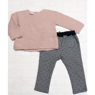 ザラキッズ(ZARA KIDS)のzara zarakids zarababy 92 ニット セーター パンツ(ニット)