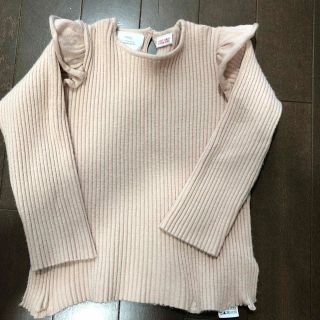 ザラキッズ(ZARA KIDS)のZARAピンクニット(ニット)