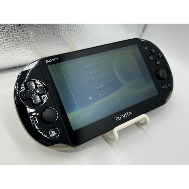 PlayStation Vita - 【液晶美品】PS Vita PCH-2000 ブラック カーキ