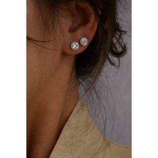 天然ダイヤモンドピアス0.28ct k18の通販 by 天然ダイヤモンド&パール
