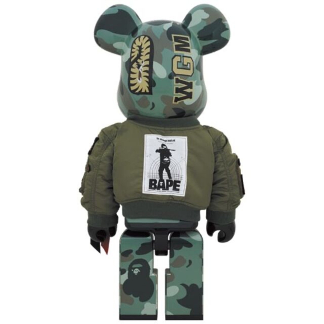 MEDICOM TOY(メディコムトイ)の【新品・開封のみ】BAPE (R) × ALPHA 1000％ エンタメ/ホビーのフィギュア(その他)の商品写真