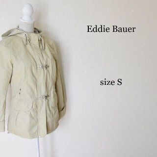 エディーバウアー(Eddie Bauer)のエディーバウアー コットン×ナイロン フード ジャケット マウンテンパーカー(ブルゾン)