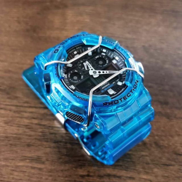 G-SHOCK ステンレスベゼル\u0026ベルト\u0026バンパー新品交換済み