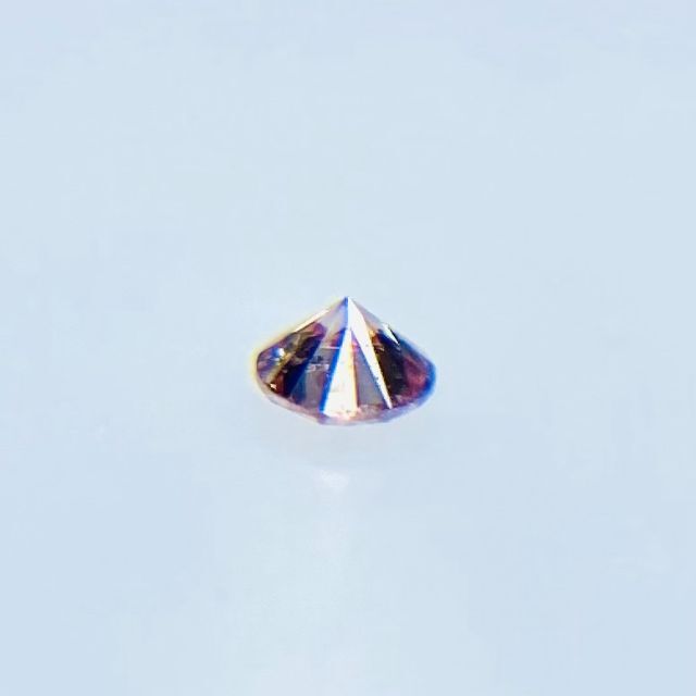 FANCY INTENSE PURPLISH PINK 0.019ct RD レディースのアクセサリー(その他)の商品写真