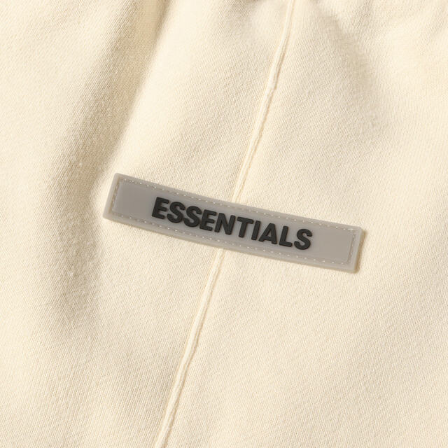 FEAR OF GOD フィアオブゴッド FOG ESSENTIALS エッセンシャルズ パンツ リフレクターロゴ スウェットパンツ クリーム L ボトムス ズボン 【メンズ】