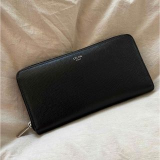 セリーヌ(celine)のCELINE セリーヌ　長財布　ブラック(長財布)