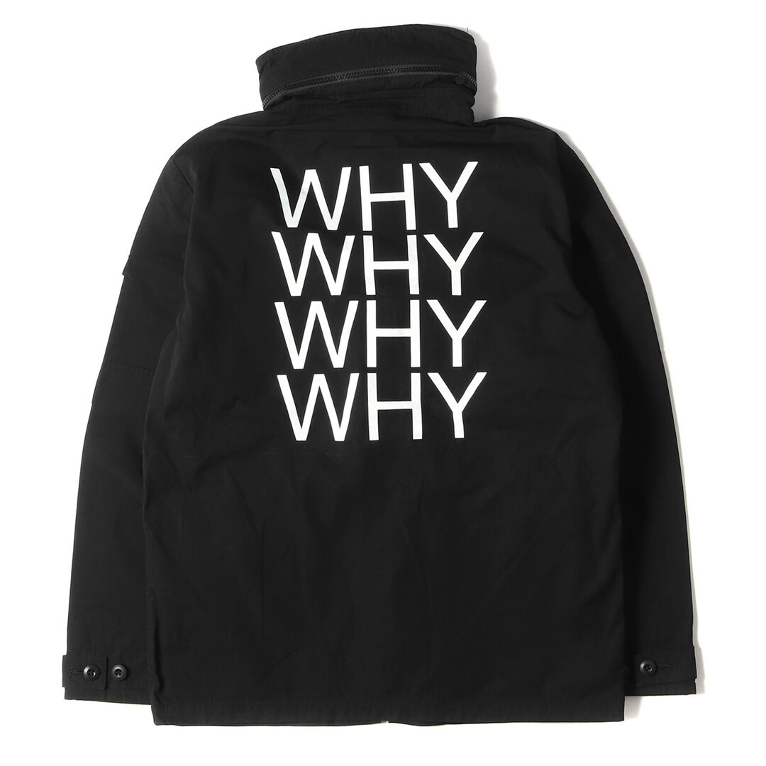 NEIGHBORHOOD ネイバーフッド ジャケット WHYロゴ M65 フィールドジャケット M-65 W4 CN-JKT 18AW ブラック 黒 S アウター ブルゾン コート ミリタリー【メンズ】【美品】