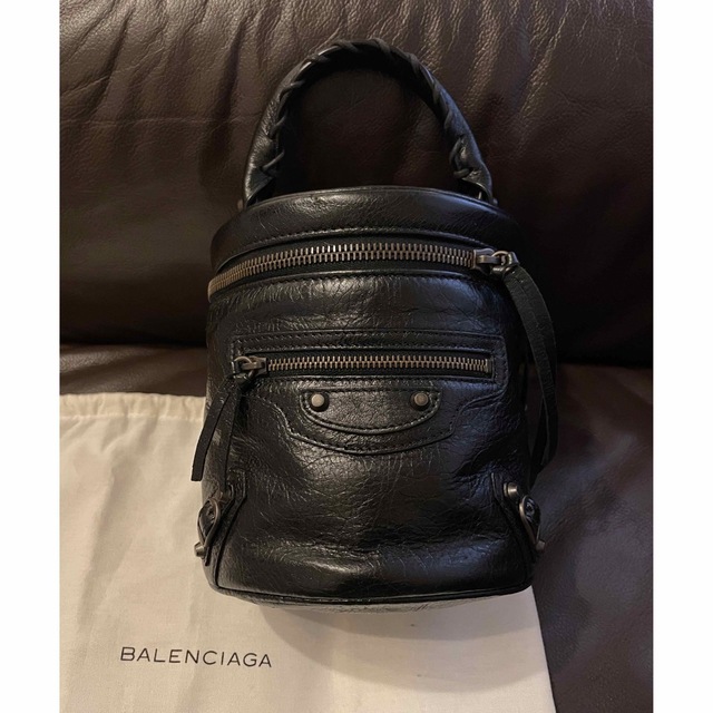 BALENCIAGA バレンシアガ ヴァニティバッグ ポーチ ブラック-