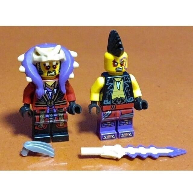 Lego(レゴ)のレゴ★ニンジャゴー アナコン蛇コプター＆悪者ミニフィグ 美品 人気 エンタメ/ホビーのおもちゃ/ぬいぐるみ(その他)の商品写真
