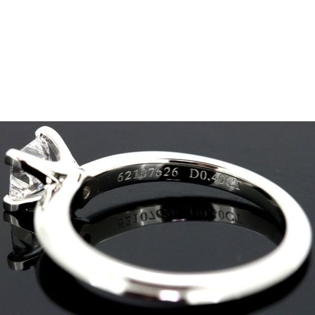 Tiffany & Co.(ティファニー)のティファニー スクエアプリンセス 0.40ct F-VVS1-EX ダイヤリング レディースのアクセサリー(リング(指輪))の商品写真