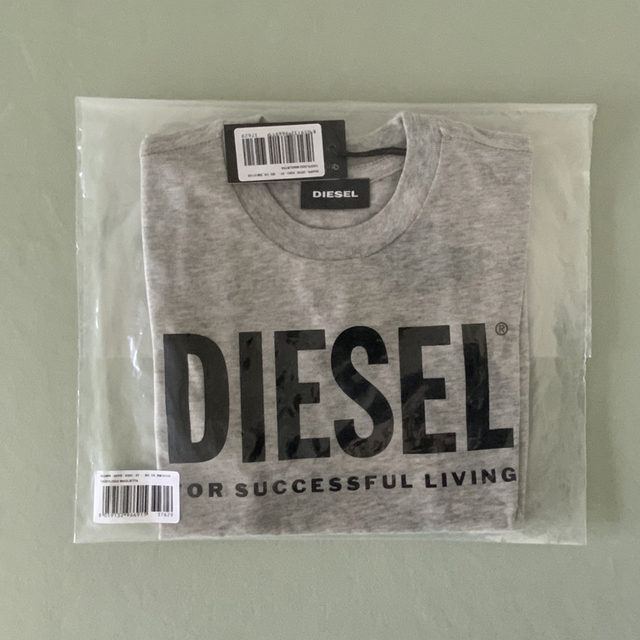 DIESEL(ディーゼル)の洗練されたデザイン　DIESEL　KIDS　Tシャツ　グレー　4Y キッズ/ベビー/マタニティのキッズ服男の子用(90cm~)(Tシャツ/カットソー)の商品写真