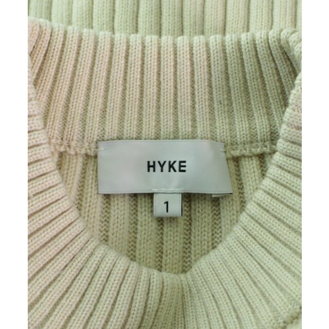 HYKE ハイク ニット・セーター 1(S位) ベージュ