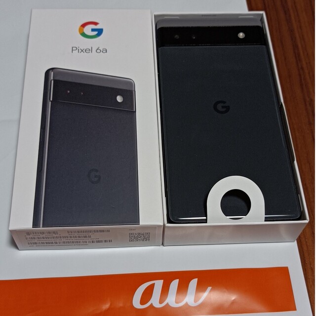 Google Pixel 6a Charcoal 128 GB au 新品 本体