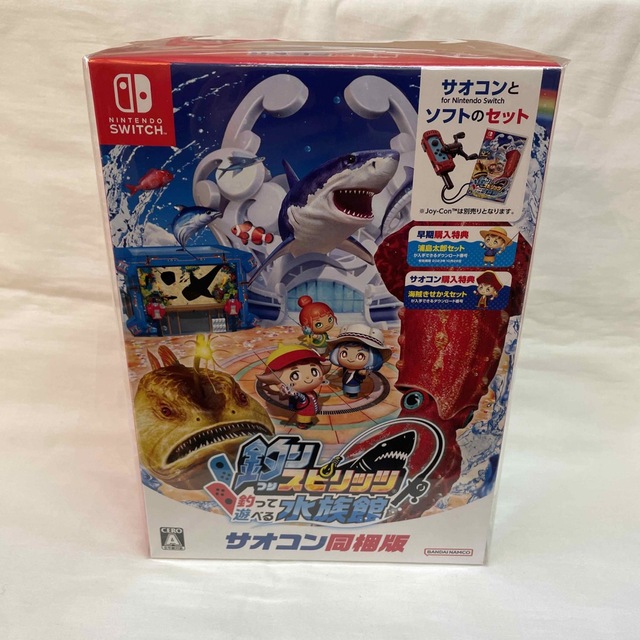 釣りスピリッツ 釣って遊べる水族館(サオコン同梱版) Switch