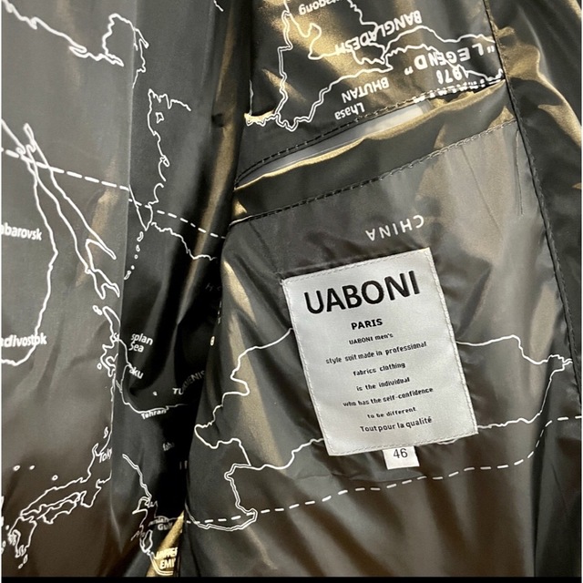 最高級EU製＆定価6万◆UABONI*Paris◆コットン60％  M/46 メンズのジャケット/アウター(ダウンジャケット)の商品写真