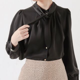 ナチュラルクチュール(natural couture)のnatural couture 2way ノット結びボータイブラクス(シャツ/ブラウス(長袖/七分))