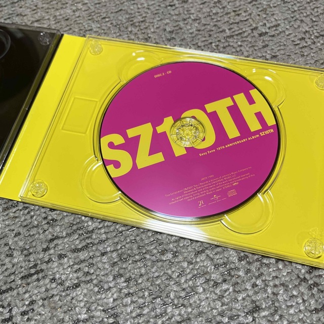 Sexy Zone(セクシー ゾーン)の Sexy Zone SZ10TH (初回限定盤A 2CD+Blu-ray) エンタメ/ホビーのCD(ポップス/ロック(邦楽))の商品写真