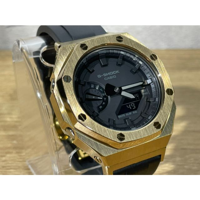 激安人気新品 Gショック 新品未使用 - G-SHOCK ゴールドメタル GA2100