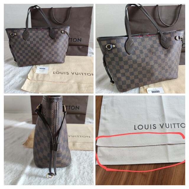 ルイヴィトン ダミエ ネヴァーフル トートバッグ LOUIS-VUITTON ルイヴィトン ダミエ ネヴァーフル トートバッグ LOUIS-VUITTON