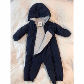 プチバトー(PETIT BATEAU)のプチバトー　ジャンプスーツ　ダブルファスナーカバーオール(カバーオール)