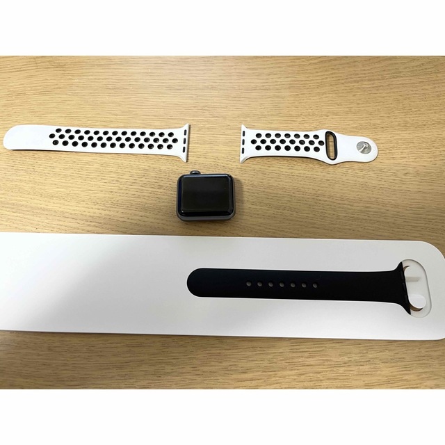 Apple Watch(アップルウォッチ)の【たぬきち様専用】Apple  Watch Series3 GPSモデル38mm メンズの時計(腕時計(デジタル))の商品写真