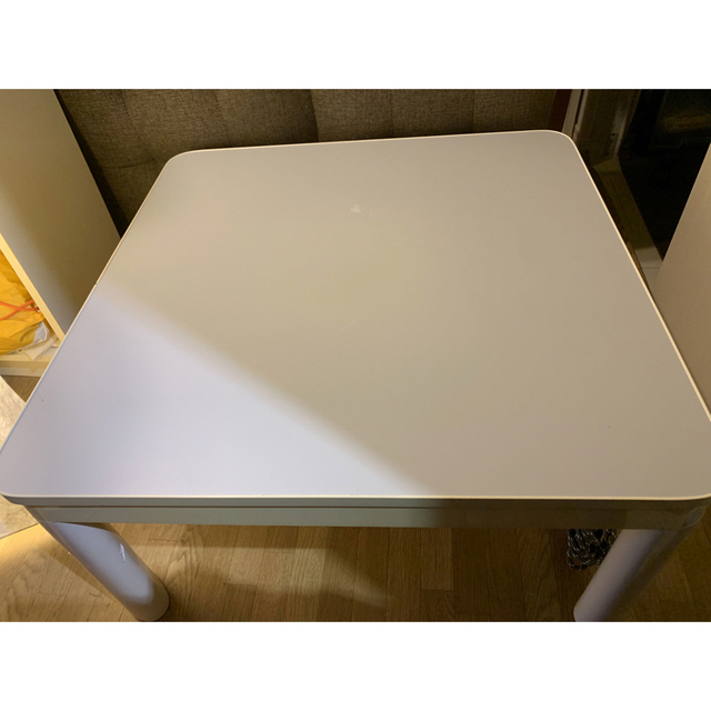白いこたつテーブル 2