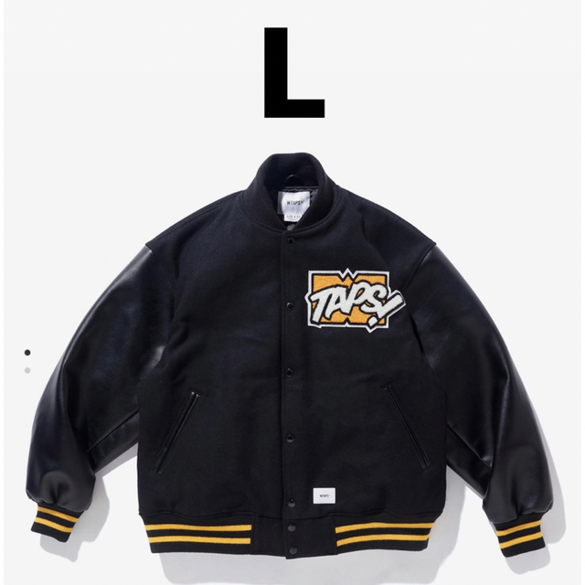 WTAPS VARSITY JACKET BLACK