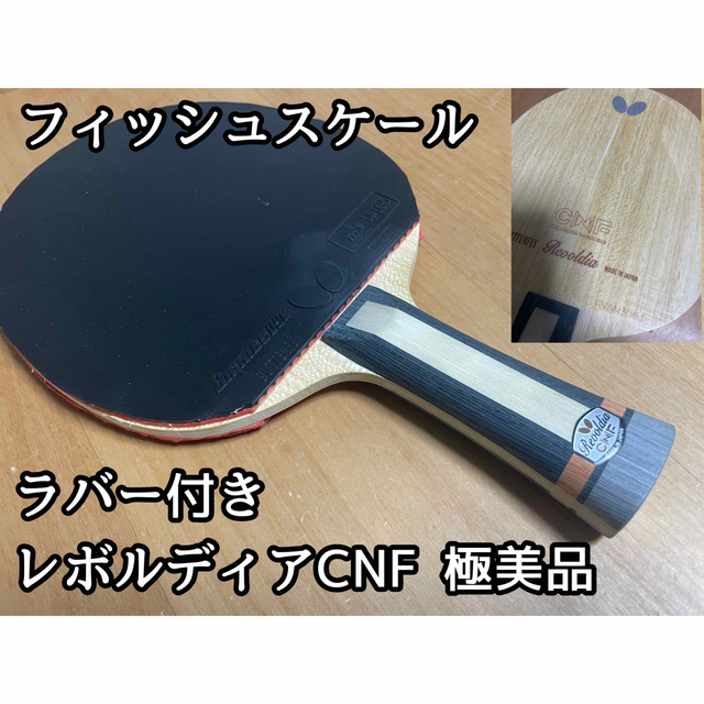 フィッシュスケール 極美品 レボルディアCNF おまけラバー付き