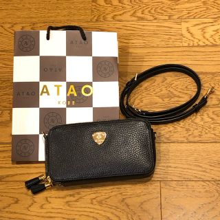 アタオ(ATAO)のATAOアタオ アミュレット・ケリー ブラック(ショルダーバッグ)