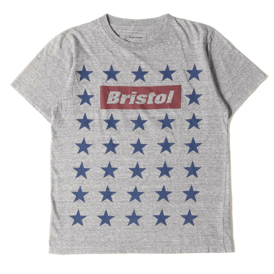 F.C.Real Bristol エフシーレアルブリストル Tシャツ スター プリントTシャツ 32 STAR BRISTOL LOGO TEE グレー S トップス ブランド 【メンズ】【美品】【R031】