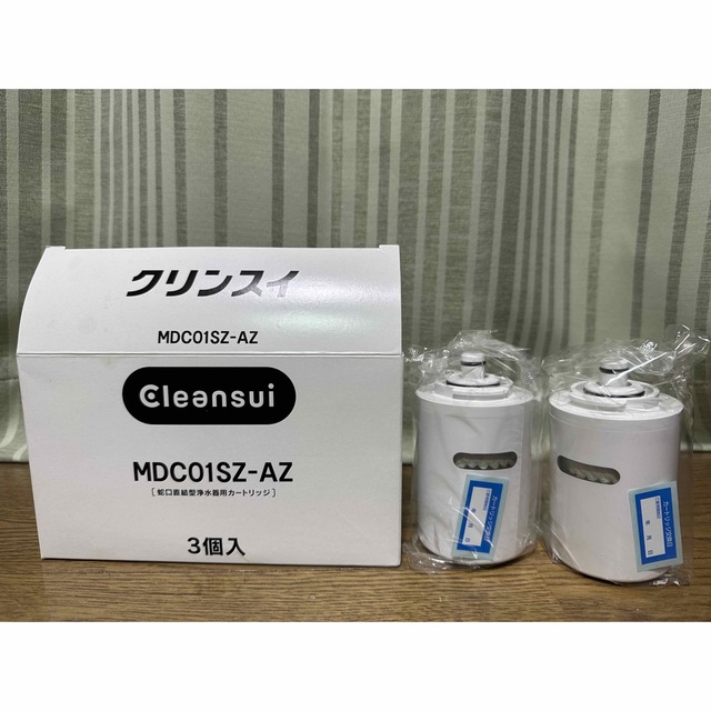 MDCO1SZ-AZ　浄水器カートリッジ２箱（６個）セット