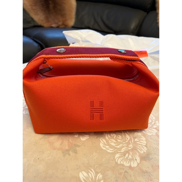 卸し売り購入 Hermes - 《ブリッド・ア・ブラック》PMバッグ オレンジ