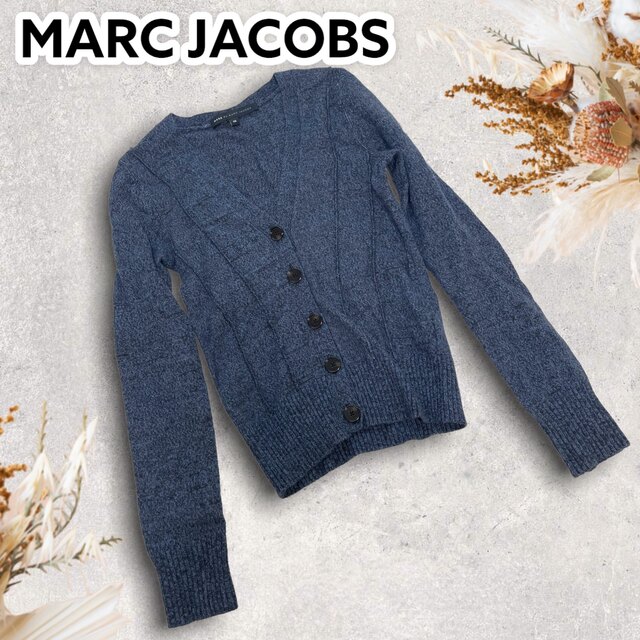 MARC BY MARC JACOBS(マークバイマークジェイコブス)のMARC JACOBS◎コットン　ウール　カーディガン レディースのトップス(カーディガン)の商品写真