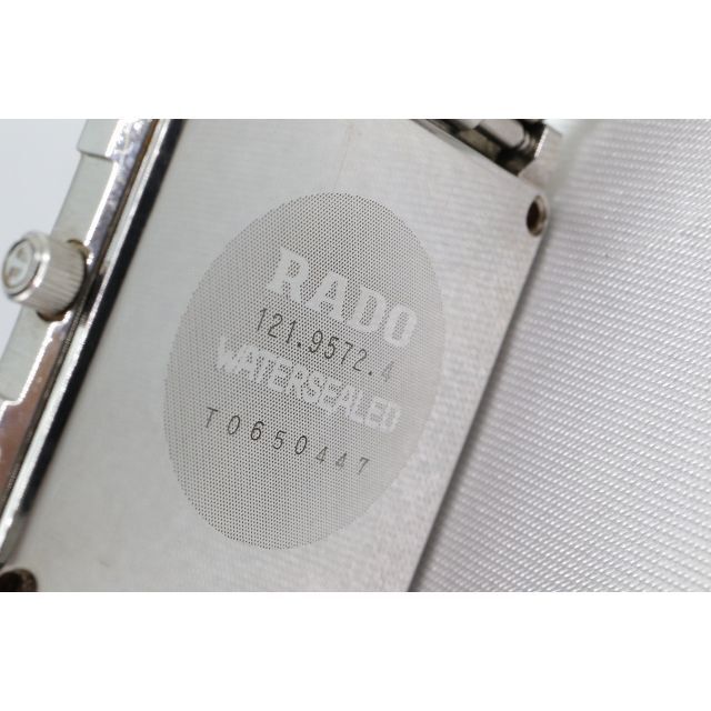 RADO(ラドー)の【W27-23】★難あり★動作品 RADO ラドー 腕時計 121.9572.4 メンズの時計(腕時計(アナログ))の商品写真