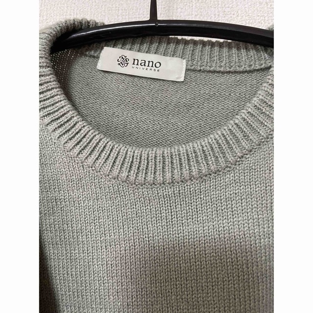 nano・universe(ナノユニバース)のカシュクール風　ニット レディースのトップス(ニット/セーター)の商品写真