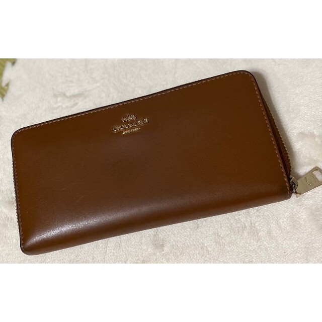 COACH(コーチ)の美品　COACH　コーチ　財布　レザー レディースのファッション小物(財布)の商品写真