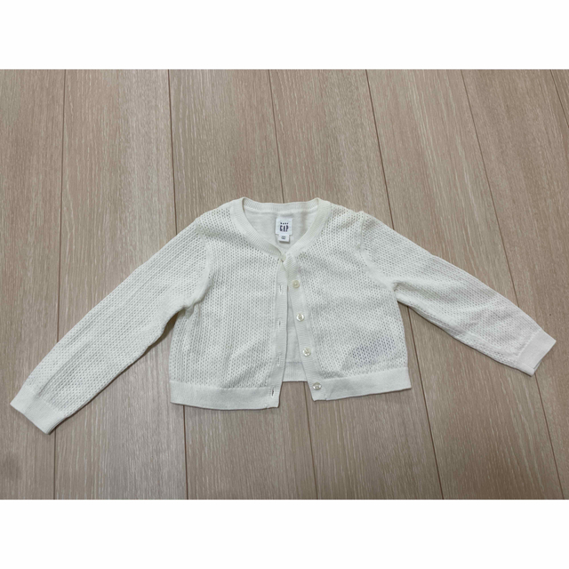 babyGAP(ベビーギャップ)のGAP 90 カーディガン　トップス　2枚セット キッズ/ベビー/マタニティのキッズ服女の子用(90cm~)(カーディガン)の商品写真