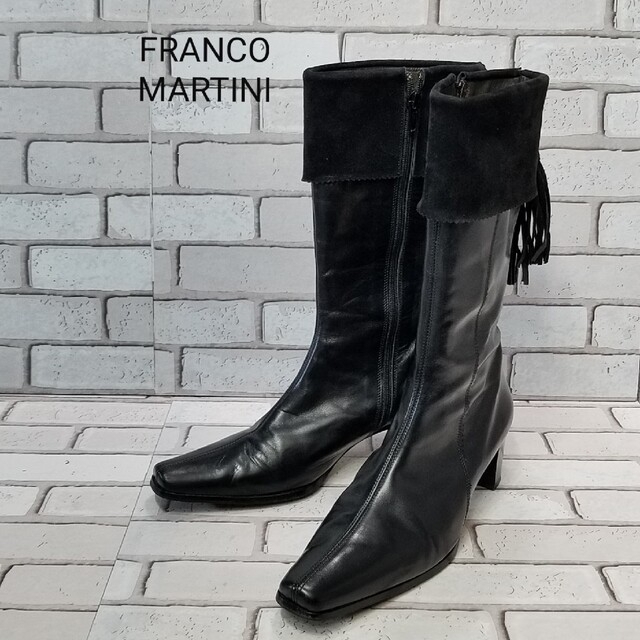 FRANCO MARTINI フランコマルティーニ  ロングブーツ ベルト