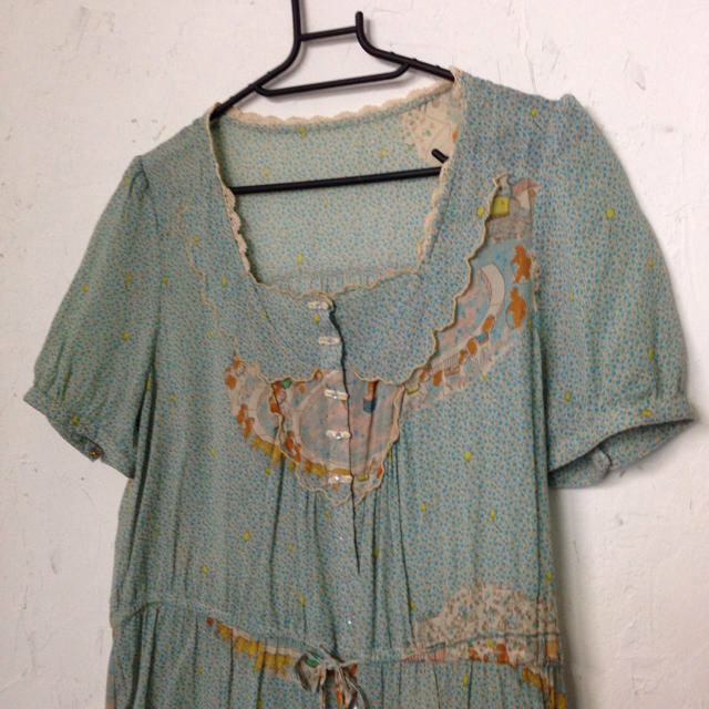 franche lippee - 水色サーカスワンピース