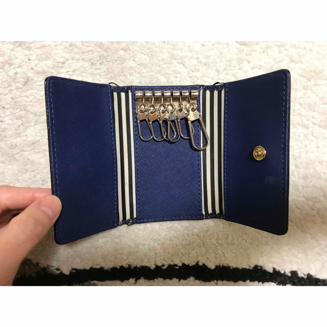 kate spade new york - 【ジャンク品】ケイトスペード、ネイビー、キー ...