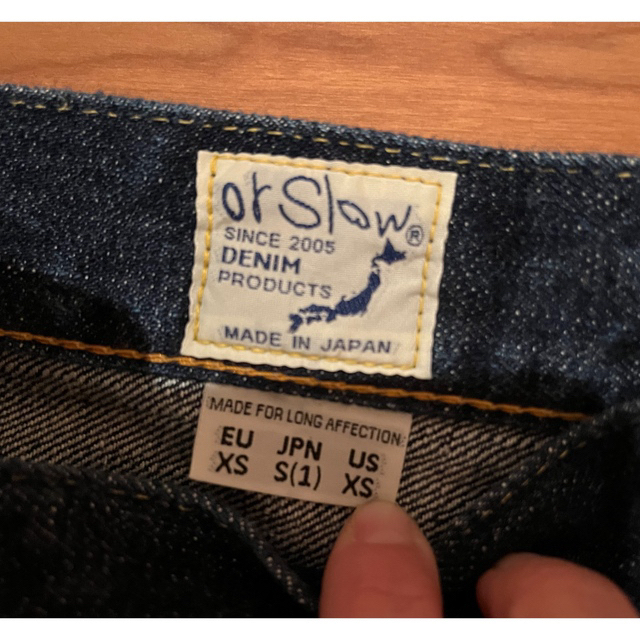 orSlow(オアスロウ)のオアスロウorslow デニムパンツ　107 レディースのパンツ(デニム/ジーンズ)の商品写真