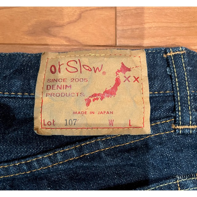 orSlow(オアスロウ)のオアスロウorslow デニムパンツ　107 レディースのパンツ(デニム/ジーンズ)の商品写真