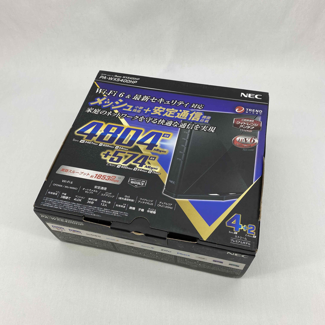 NEC PA-WX5400HP WiFiホームルーター