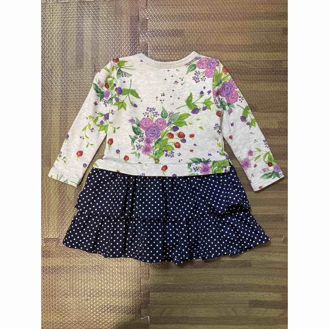 hakka baby(ハッカベビー)のハッカベビー　ワンピース　90 キッズ/ベビー/マタニティのキッズ服女の子用(90cm~)(ワンピース)の商品写真