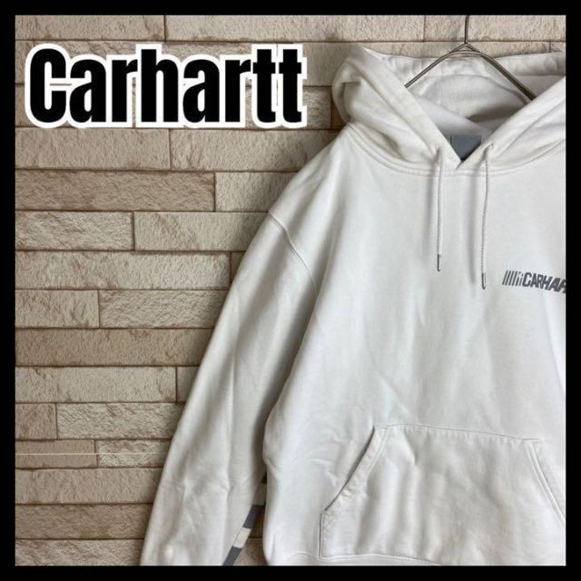 Carhartt WIP パーカー レーシング 車 レア アームロゴ オシャレ-