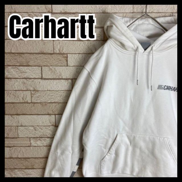 Carhartt WIP パーカー レーシング 車 レア アームロゴ オシャレ