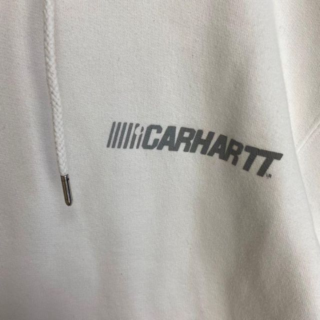 Charhartt WIP(カーハートダブリューアイピー)のCarhartt WIP パーカー レーシング 車 レア アームロゴ オシャレ メンズのトップス(パーカー)の商品写真