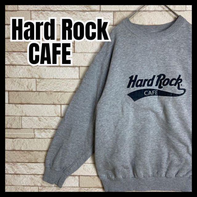 Hard Rock CAFE スウェット トレーナー 太アーム シンプル